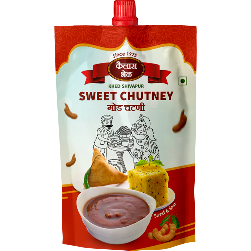 Kailas Bhels Sweet Tamarind Date Chutney 200gm